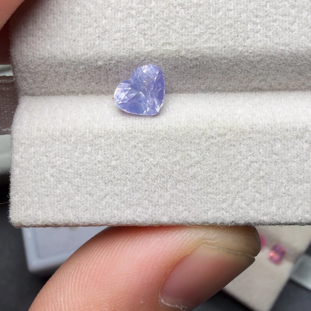 彩色蓝宝石裸石1.18ct无烧