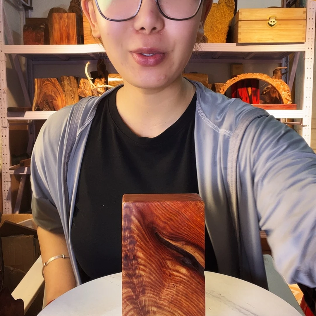 紫檀木类端景台听*吟