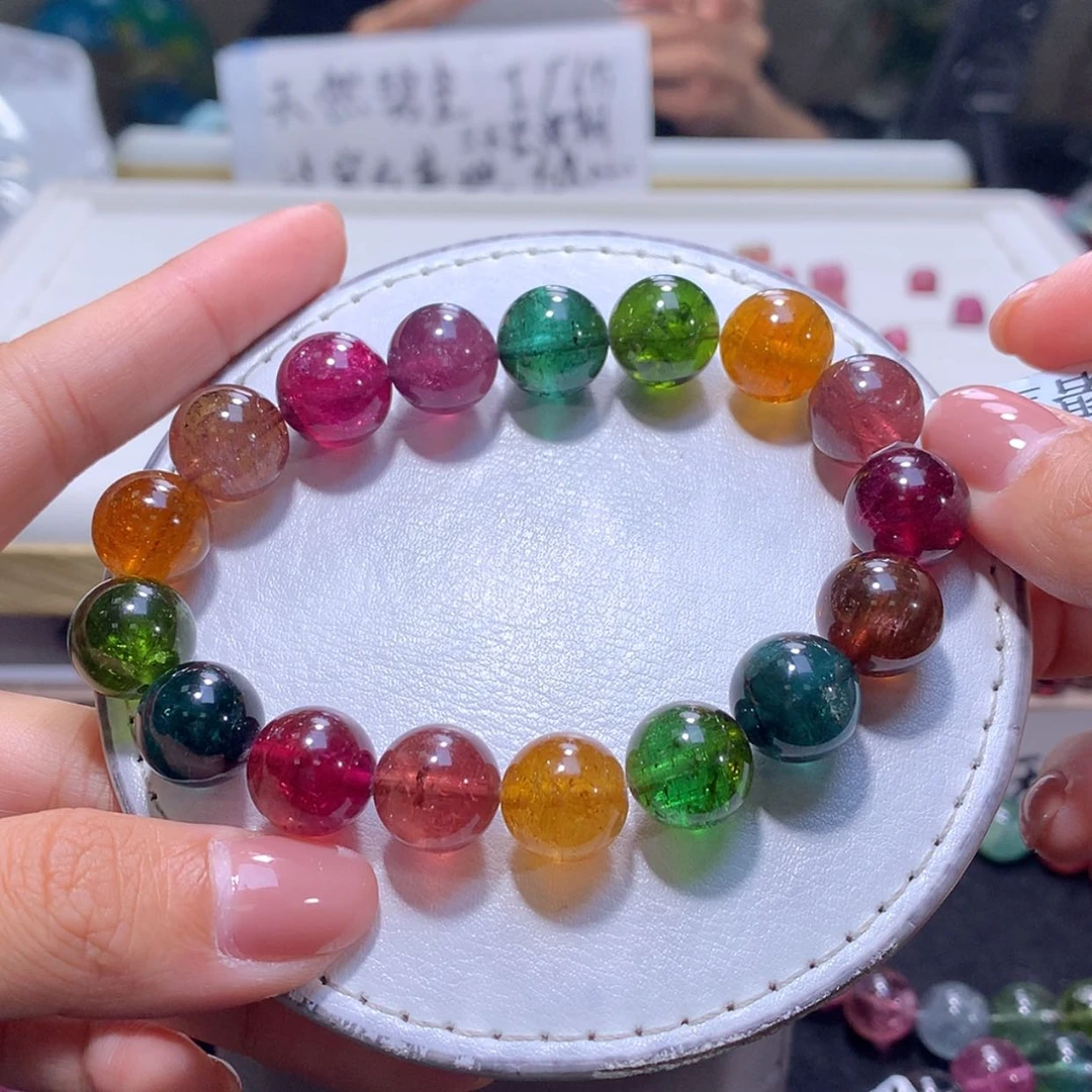 【闪购商品】未镶嵌手串碧玺12.8m