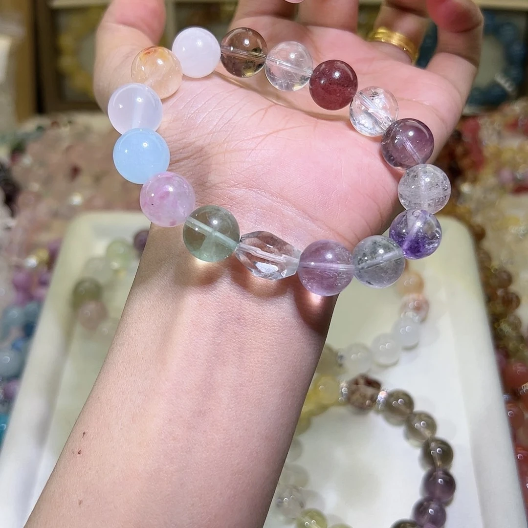 水晶手链未镶嵌小*º48小时鉴赏