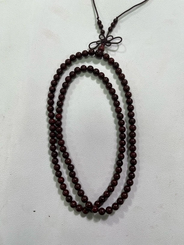 工艺品红酸枝手串0.6。254