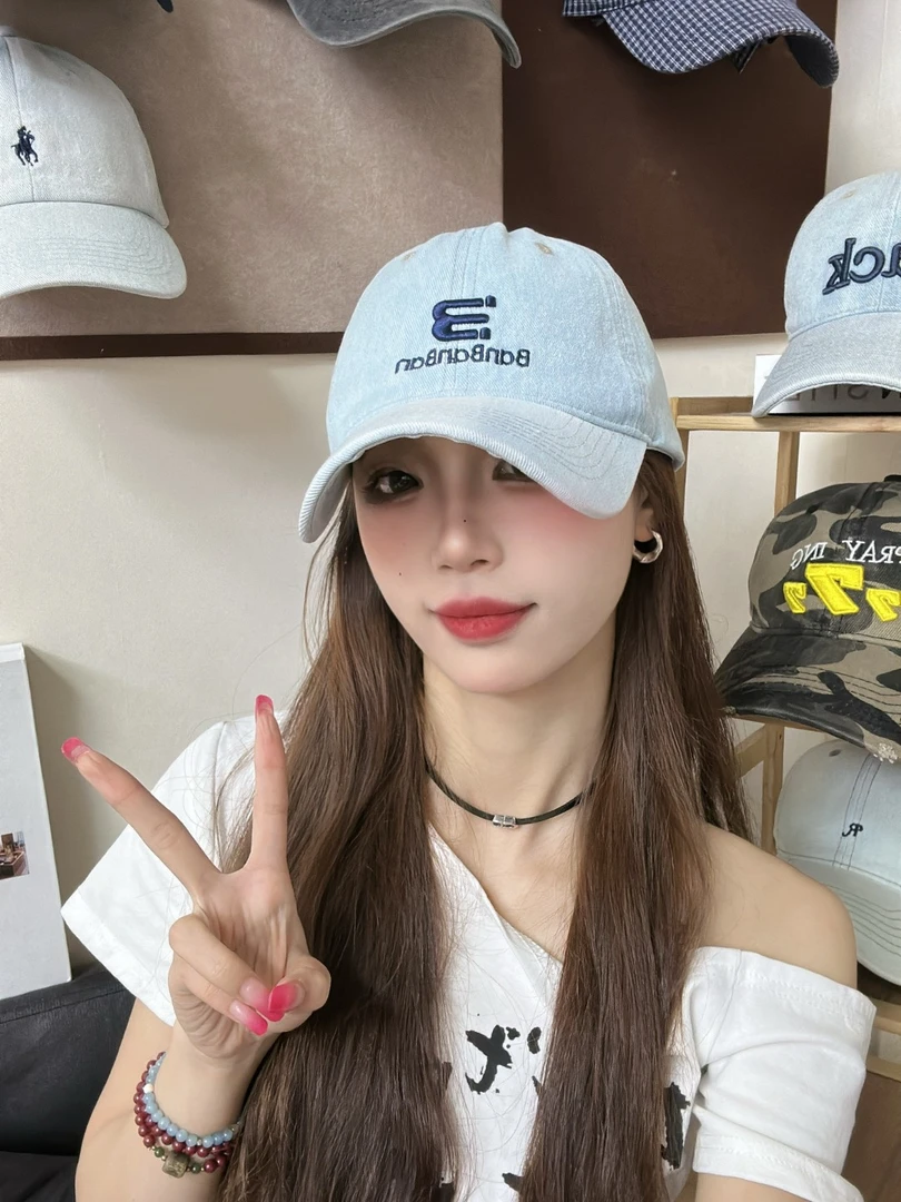 根据主播展示编号去拍帽棒球帽