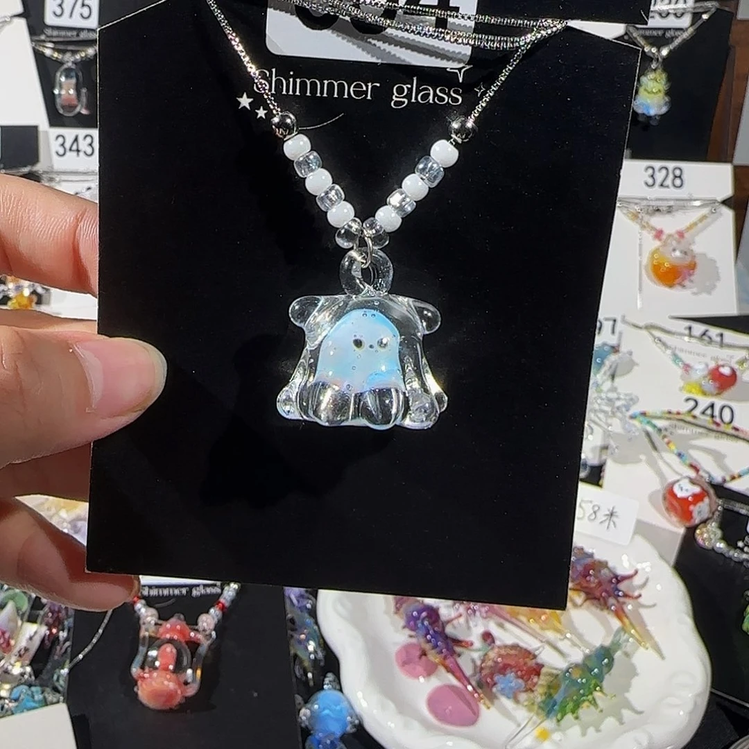 曹***安琉璃手工艺品354幽灵吊坠