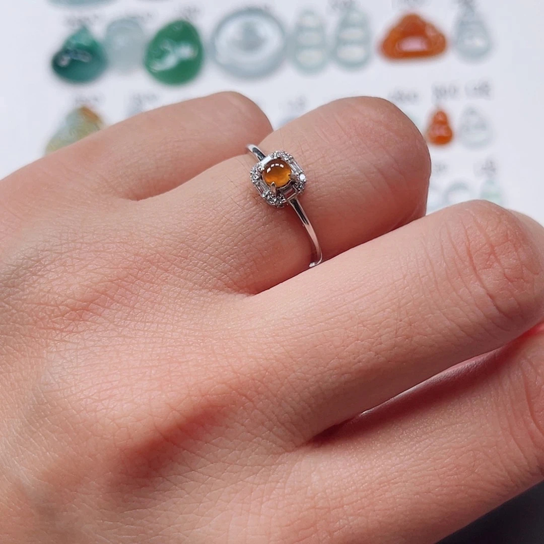 翡翠裸石纯天然A货缅甸翡翠