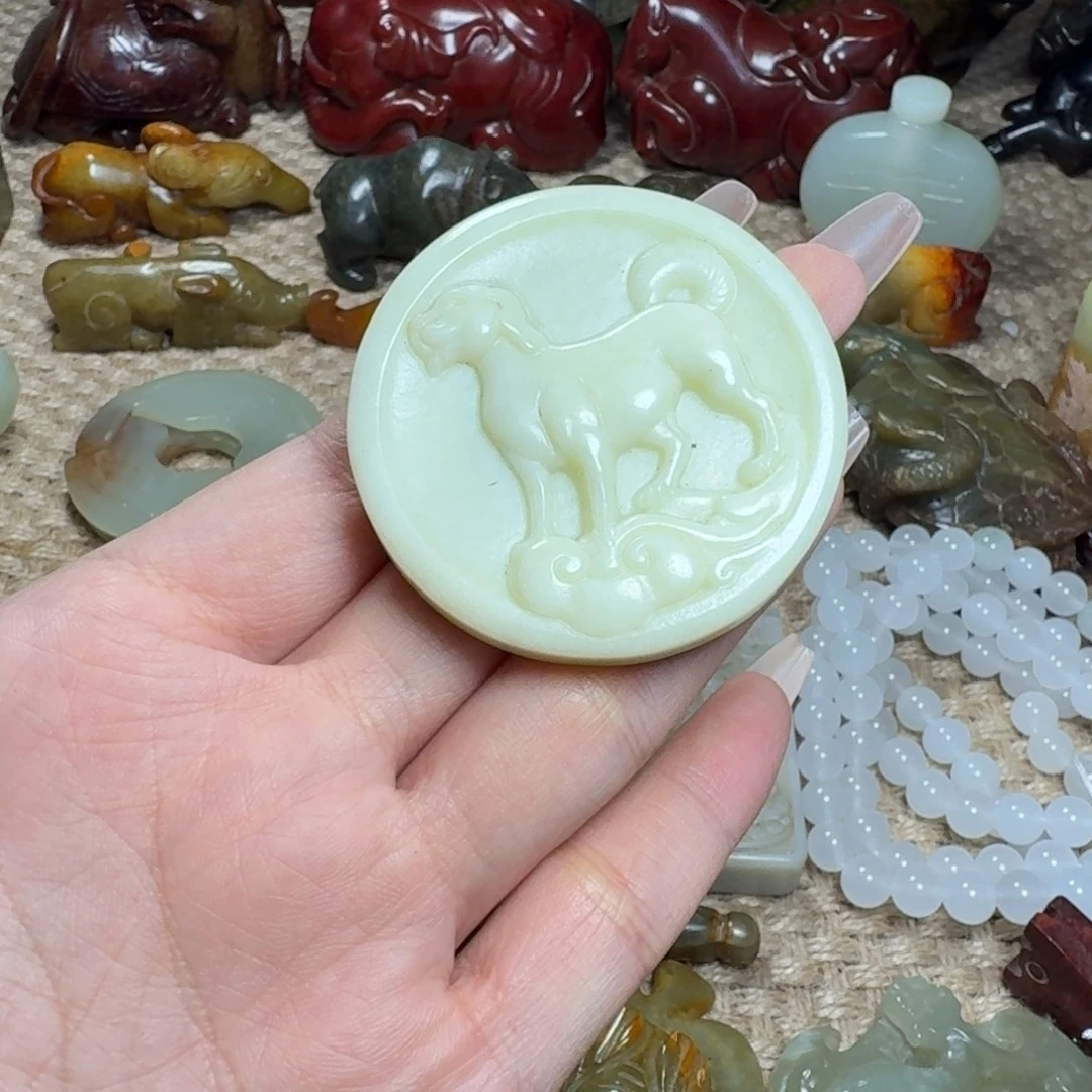 吊坠白玉菩提挂件