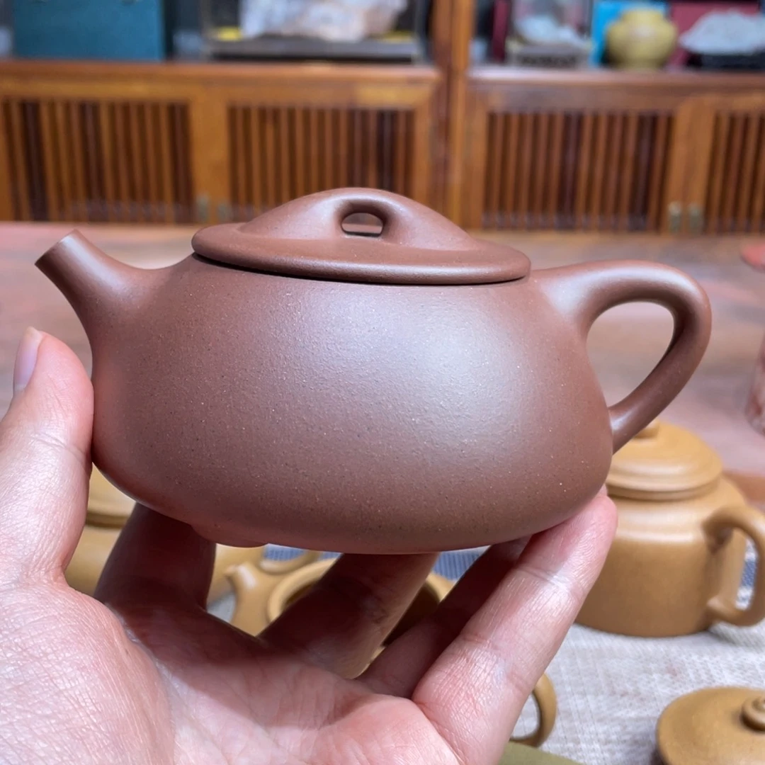 紫砂茶壶s**l宜兴紫砂原矿紫砂壶