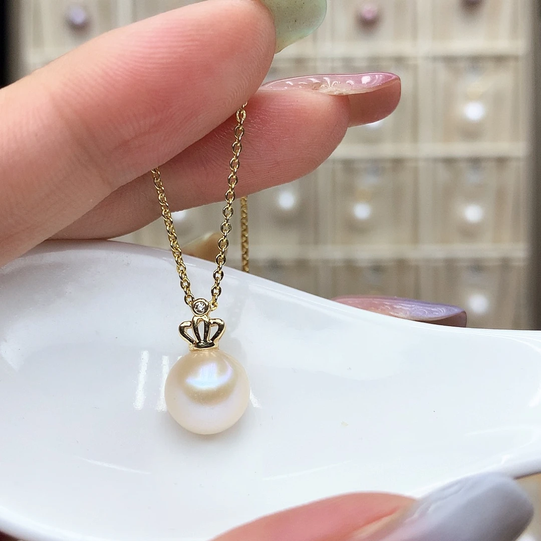 吊坠(赠链)合金淡水珍珠
