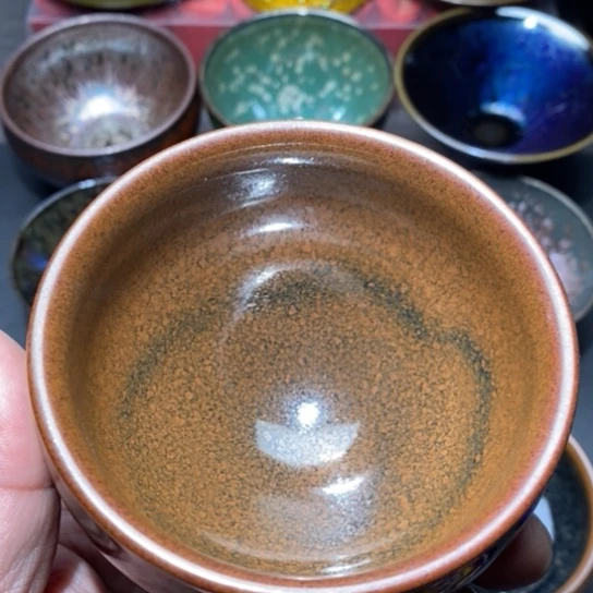 茶盏建盏主人杯茶壶盖碗品茗杯28