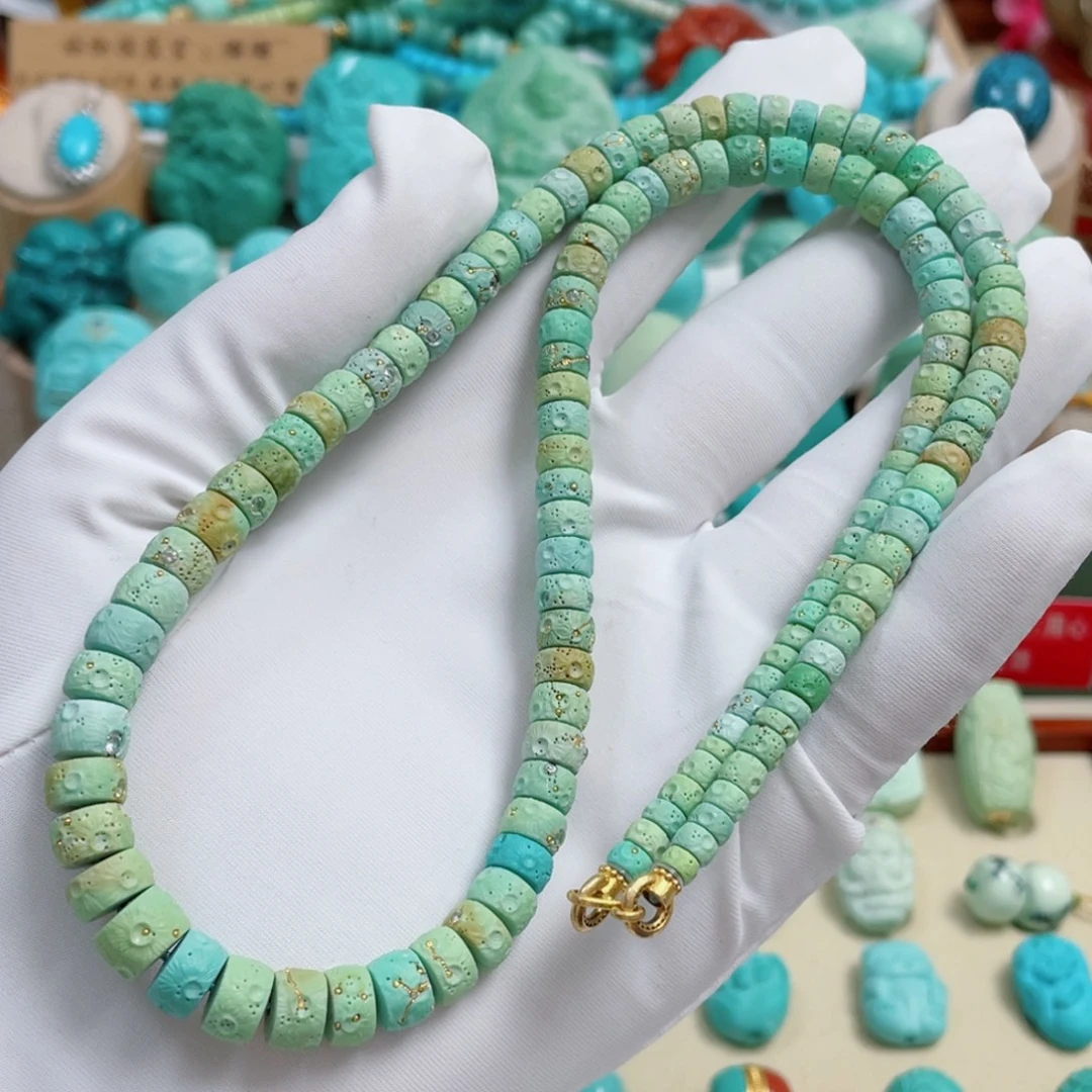 绿松石未镶嵌珠宝奇石