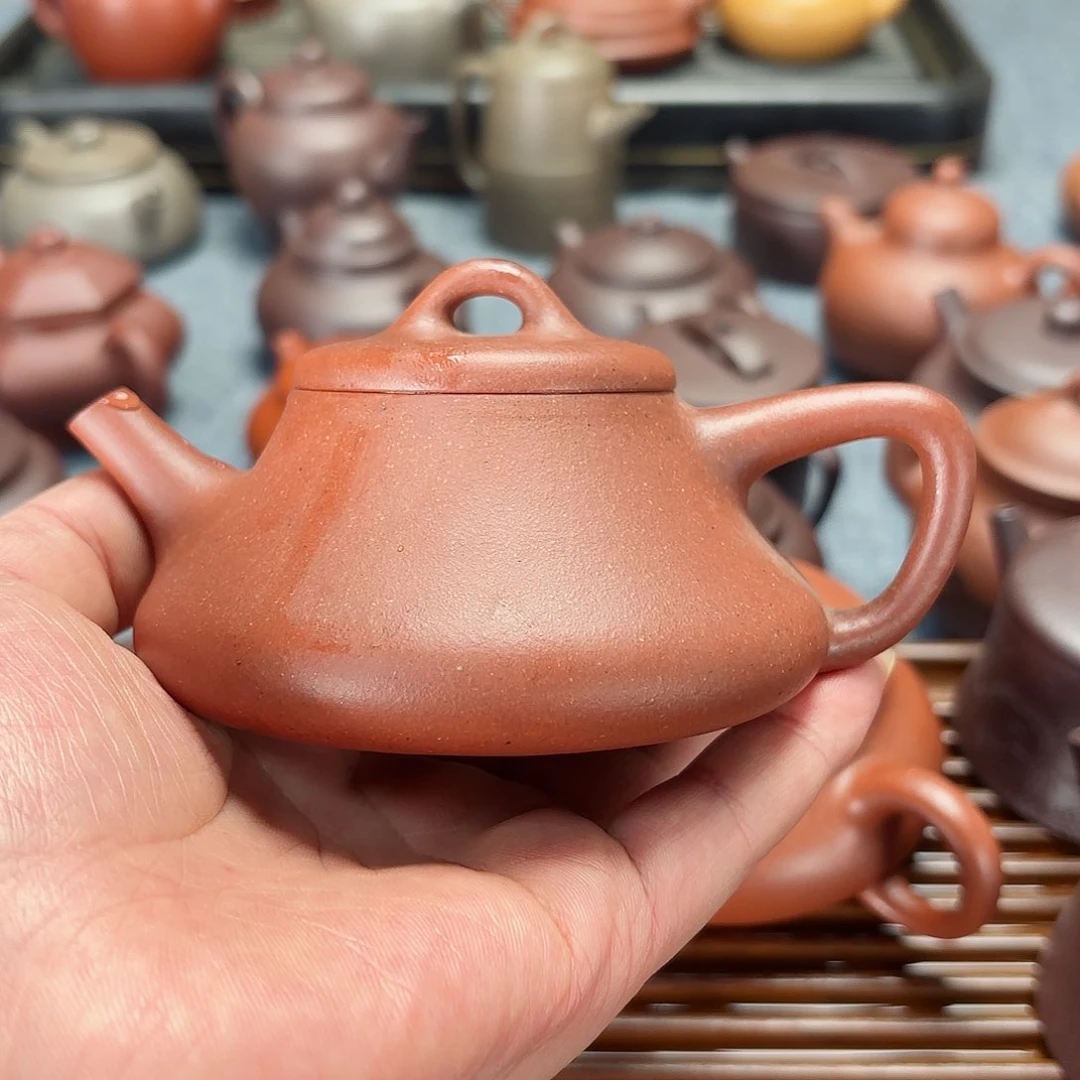 紫砂茶壶全手工柱瓢