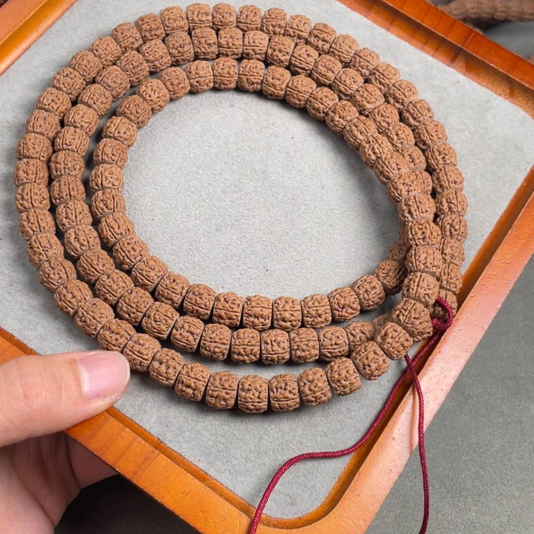 李***苏金刚菩提吊坠藏切魔丸108尺寸10.8