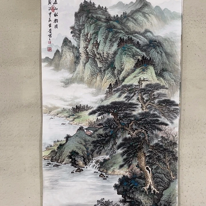 克***琴国画国画作品集的故事