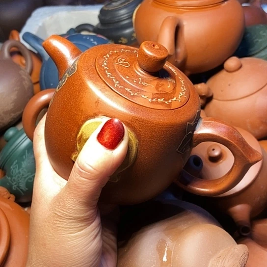 全手工制作宜兴紫砂壶