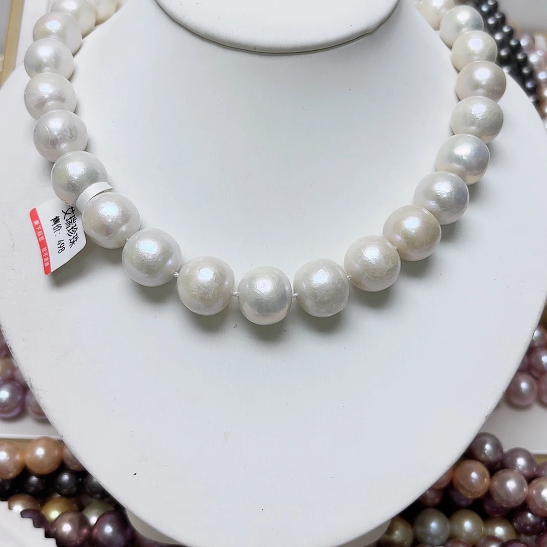 淡水珍珠颈饰未镶嵌12-16有核