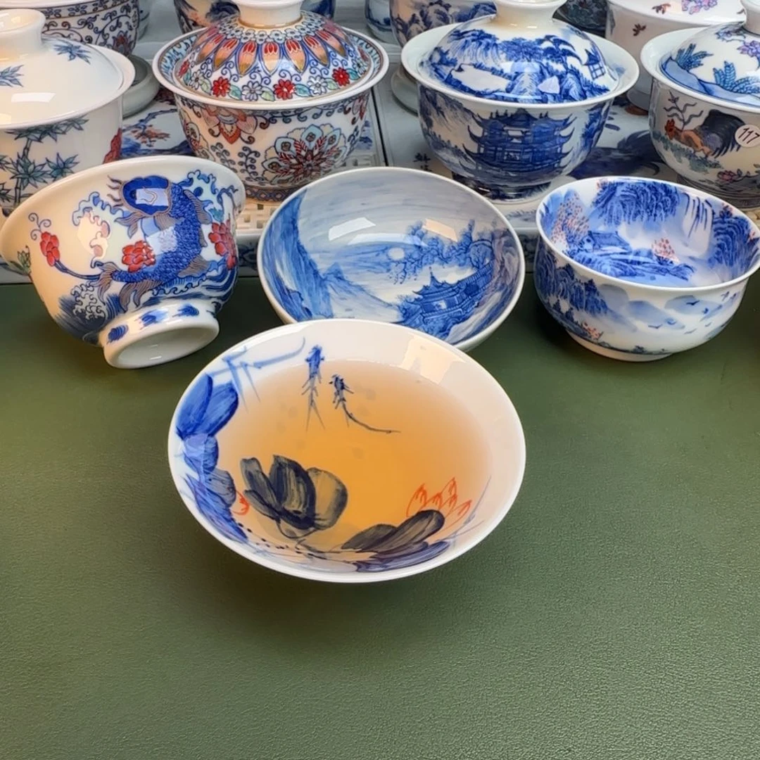 纯手工纯手绘茶具206