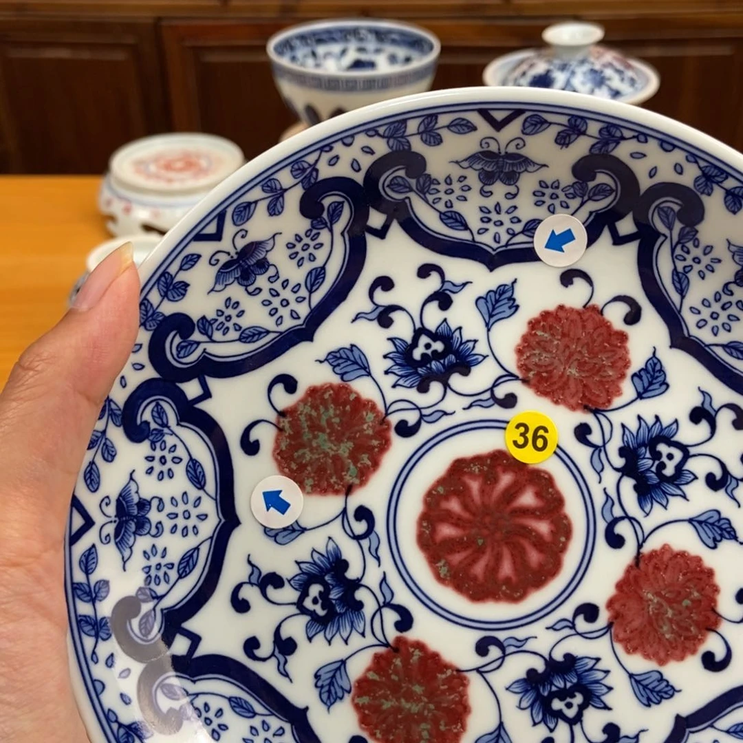 手绘现代茶具非古董