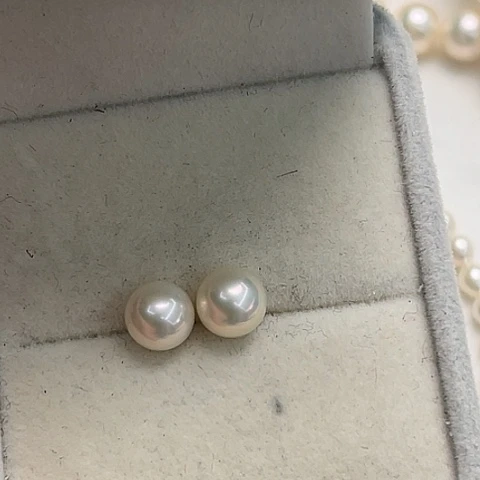 淡水珍珠颈饰银S925镶嵌台****园