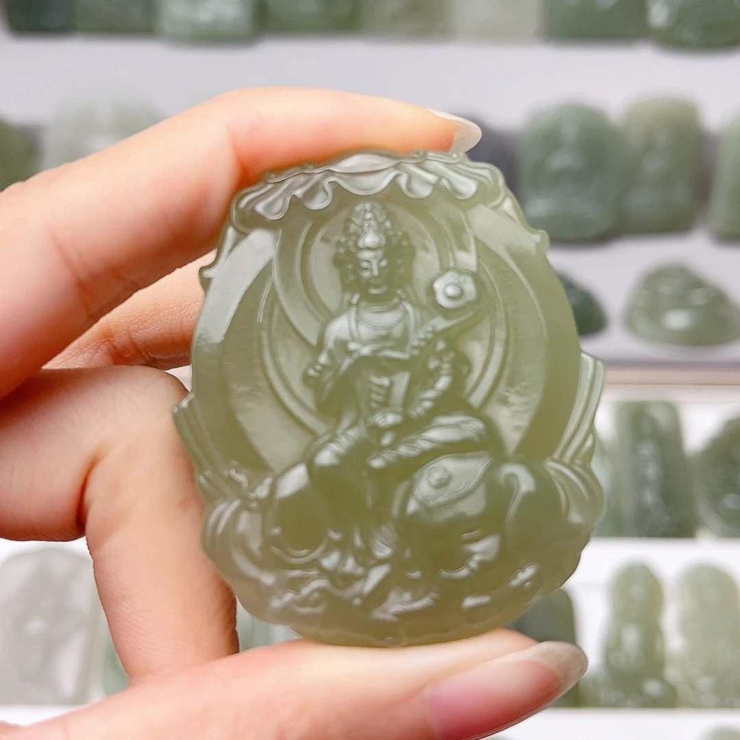 兜***糖颈饰未镶嵌和田玉