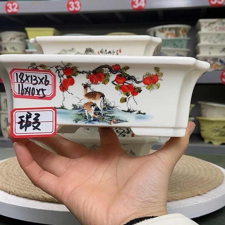 紫砂宜兴紫砂花盆