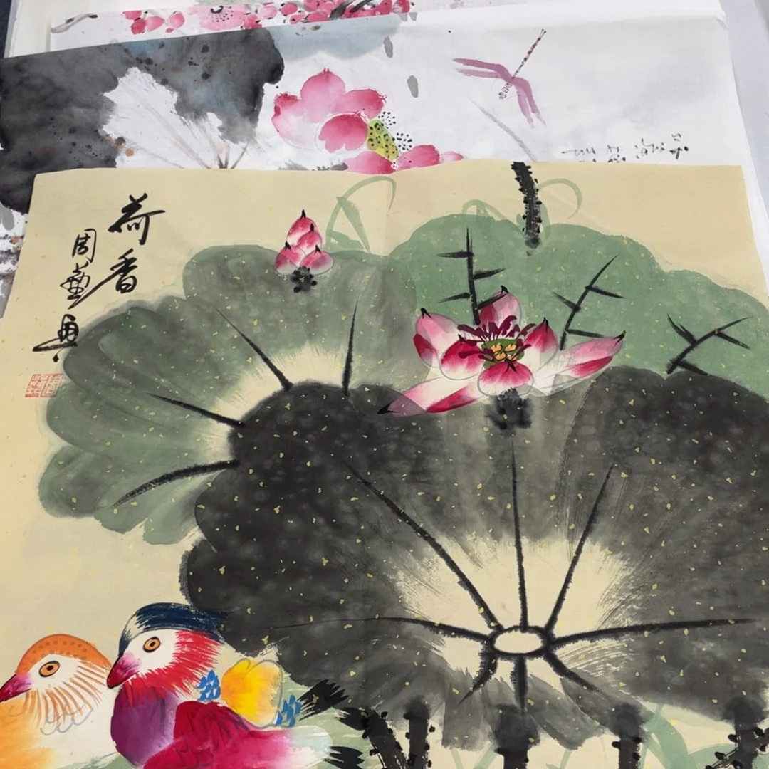 国画国画作品欣赏一下