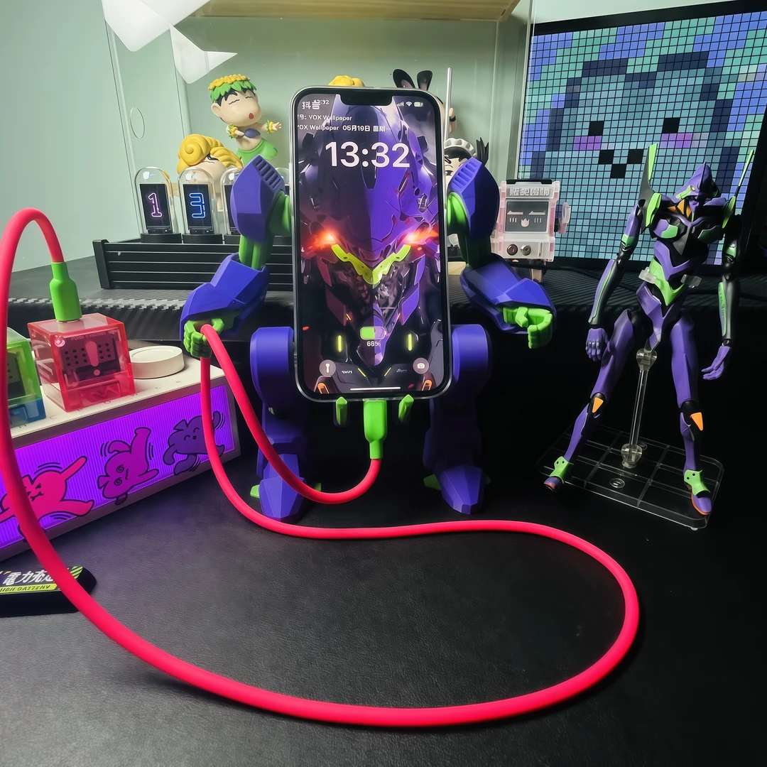 适用安卓苹果16手机平板快充液态硅胶数据线充电线ins风数码配件