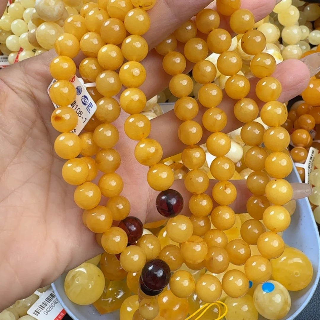 琥珀未镶嵌珠宝奇石