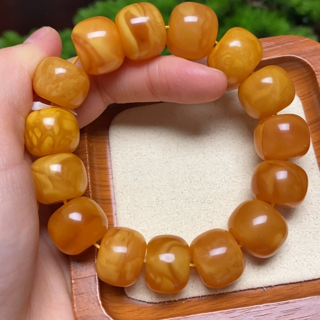 【闪购商品】未镶嵌蜜蜡手链手串