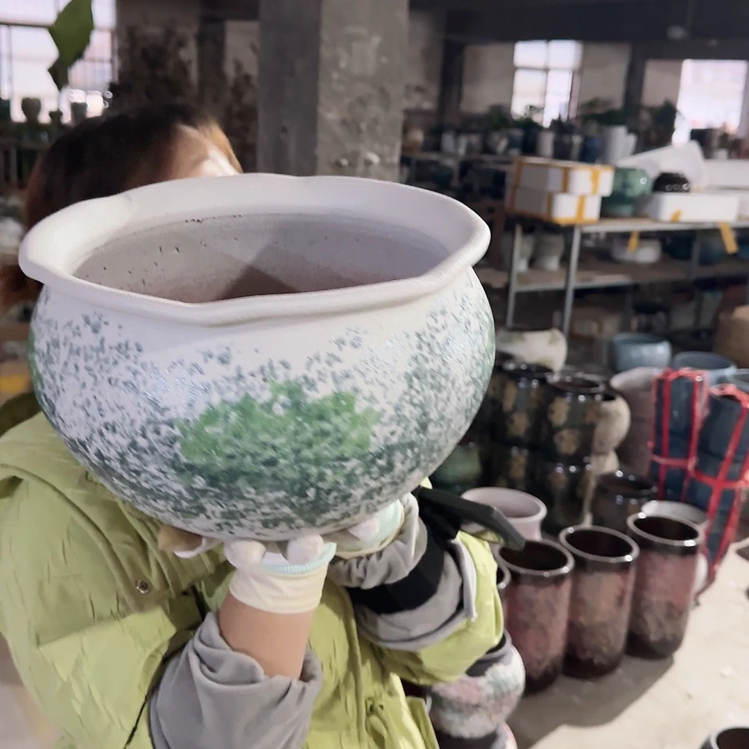 王嫂花盆1224-214高18口27