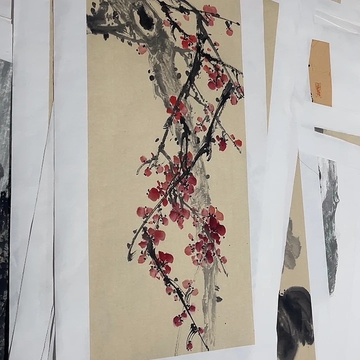 姜奇老师花鸟作品70×25