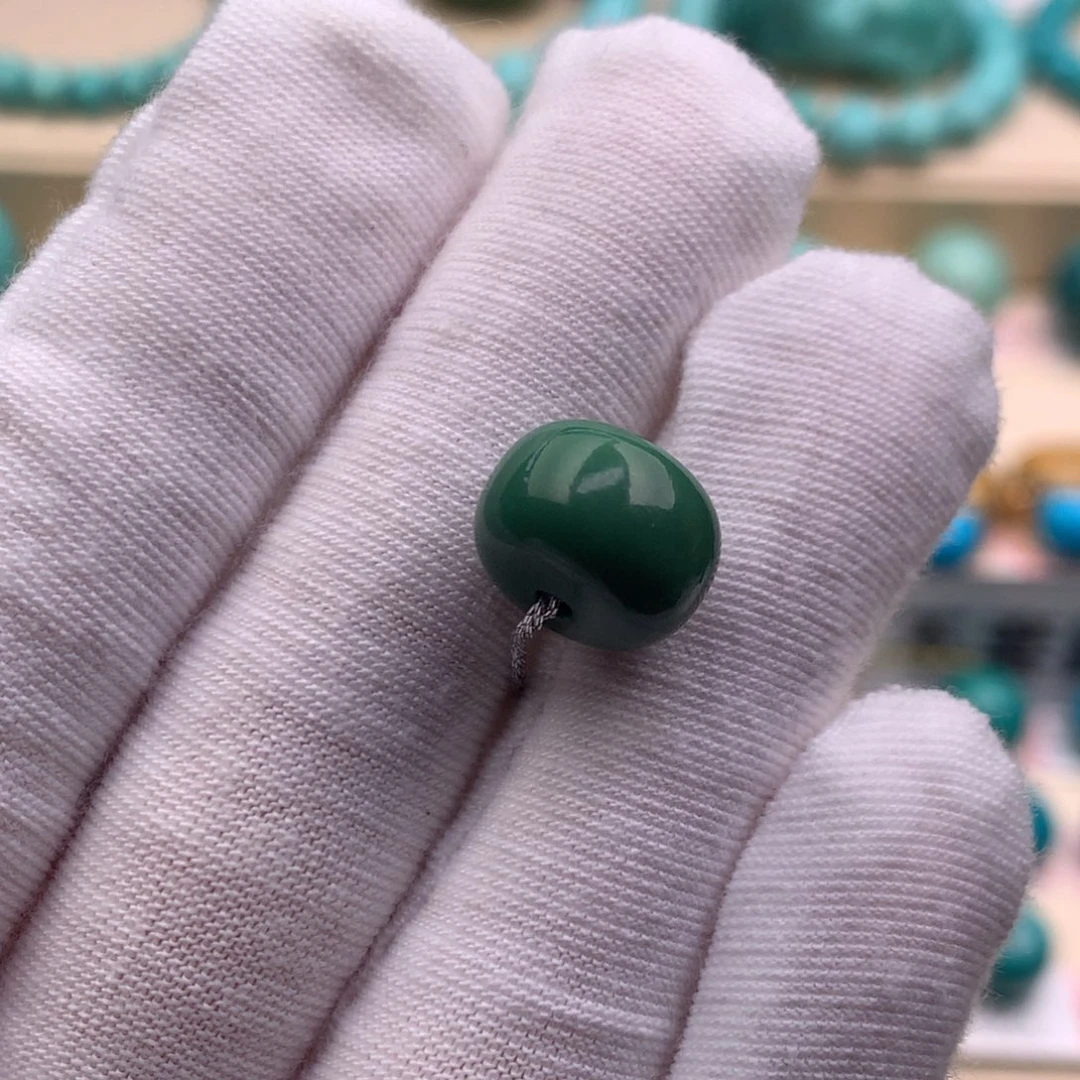 绿松石未镶嵌珠宝奇石11.9×