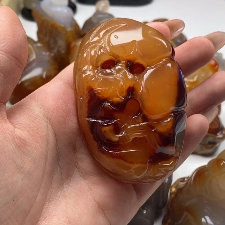 玛瑙/玉髓未镶嵌颈饰