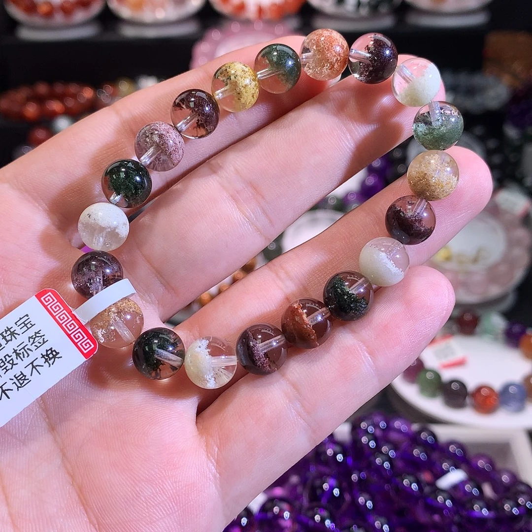 水晶未镶嵌手链四季幽灵9+