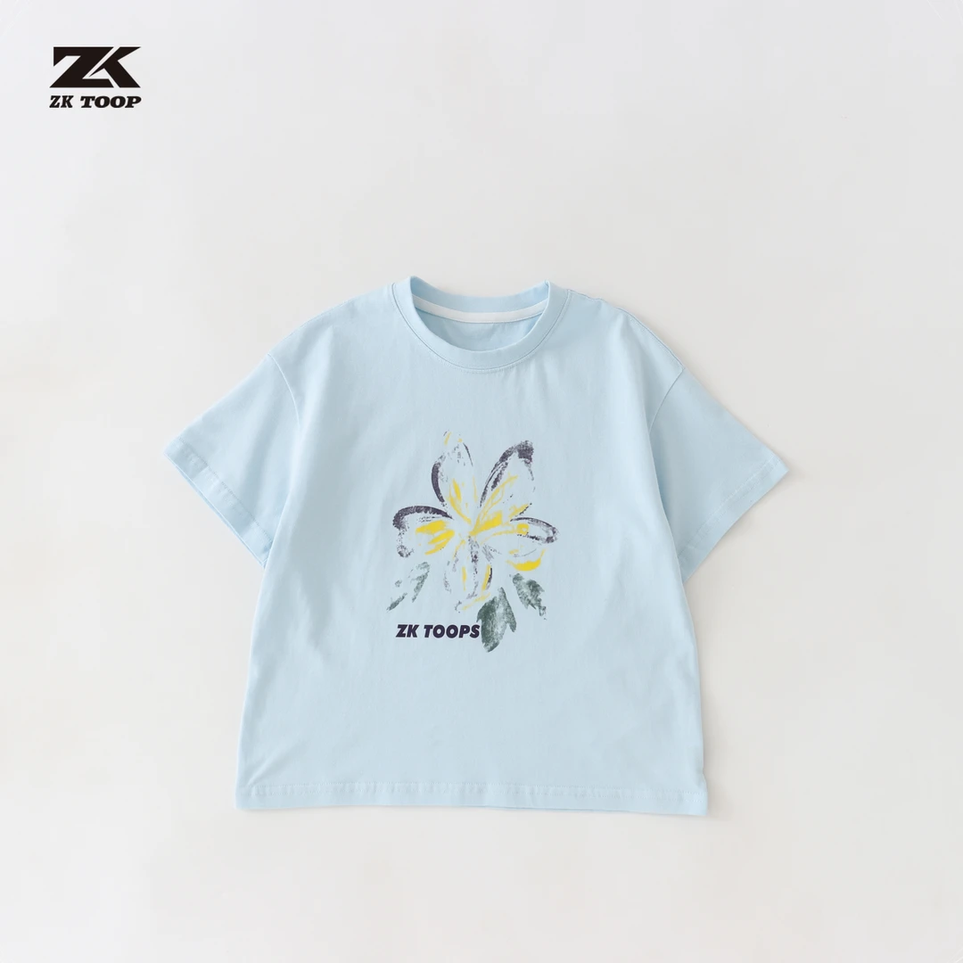 【Z＆K】夏季男童韩版重工高级质感透气吸汗运动T恤ZK-1220565