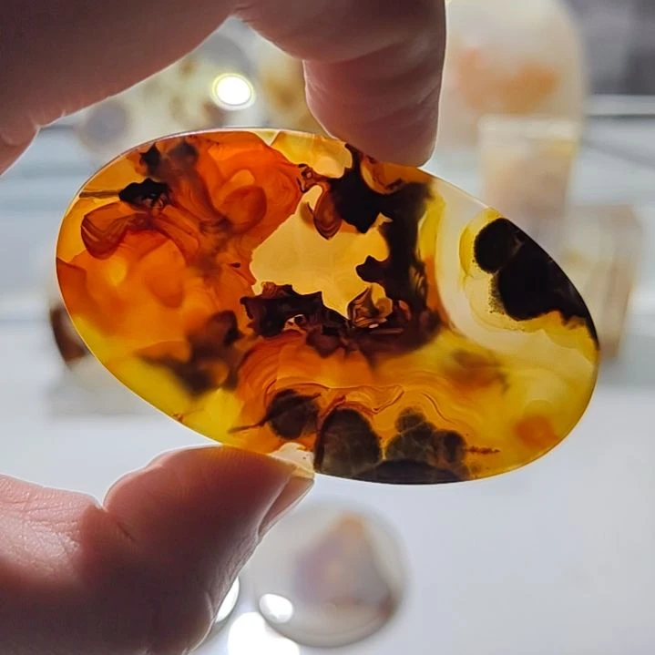 雅***室玛瑙/玉髓未镶嵌吊坠(不含链)