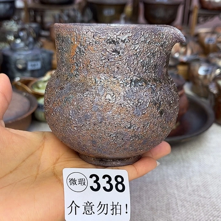 裸柴烧陶瓷手工茶器
