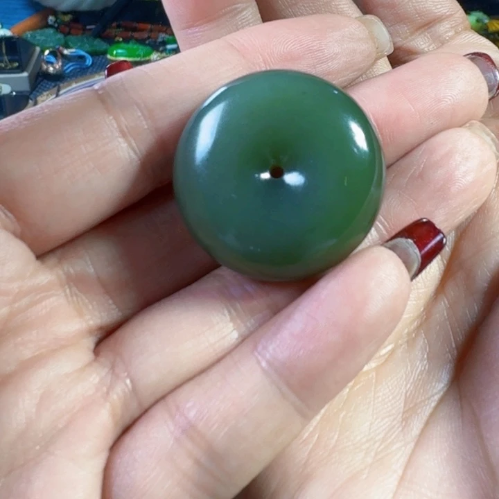 和田玉（青白玉）颈饰未镶嵌用****5