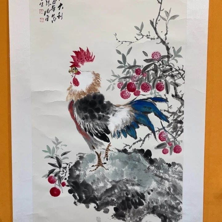 国画李川浦精品花鸟画