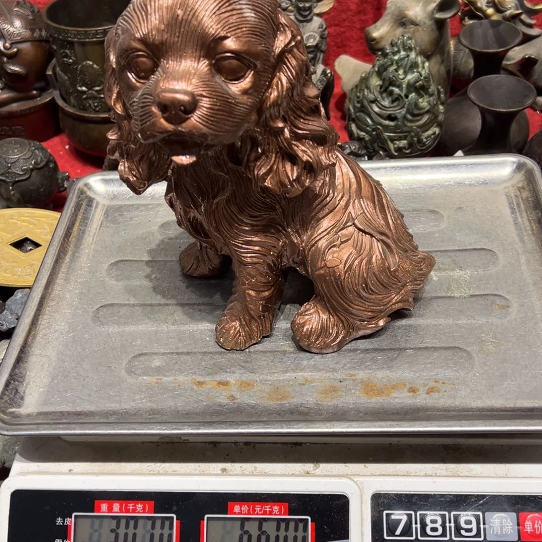 嘉***场黄铜摆件，文房摆件