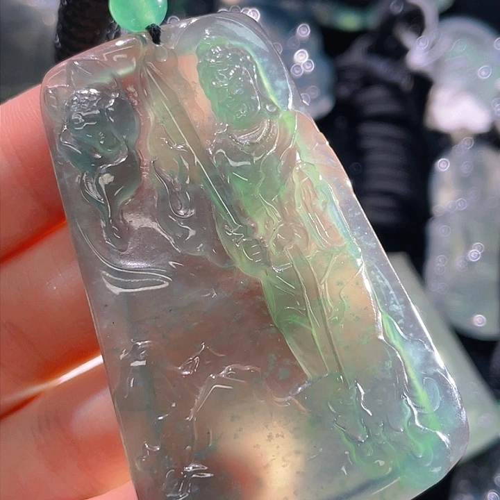 翡翠颈饰未镶嵌5，