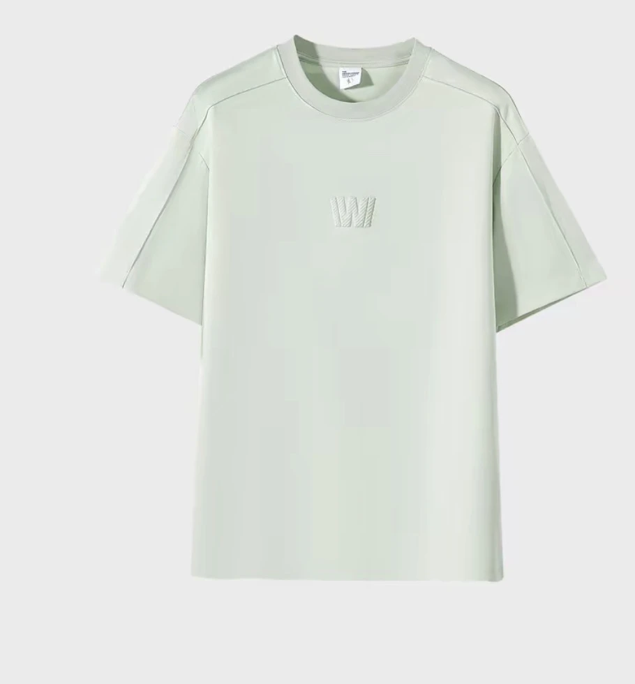 zz短袖常规休闲基础大众夏季T恤宽松简约6112