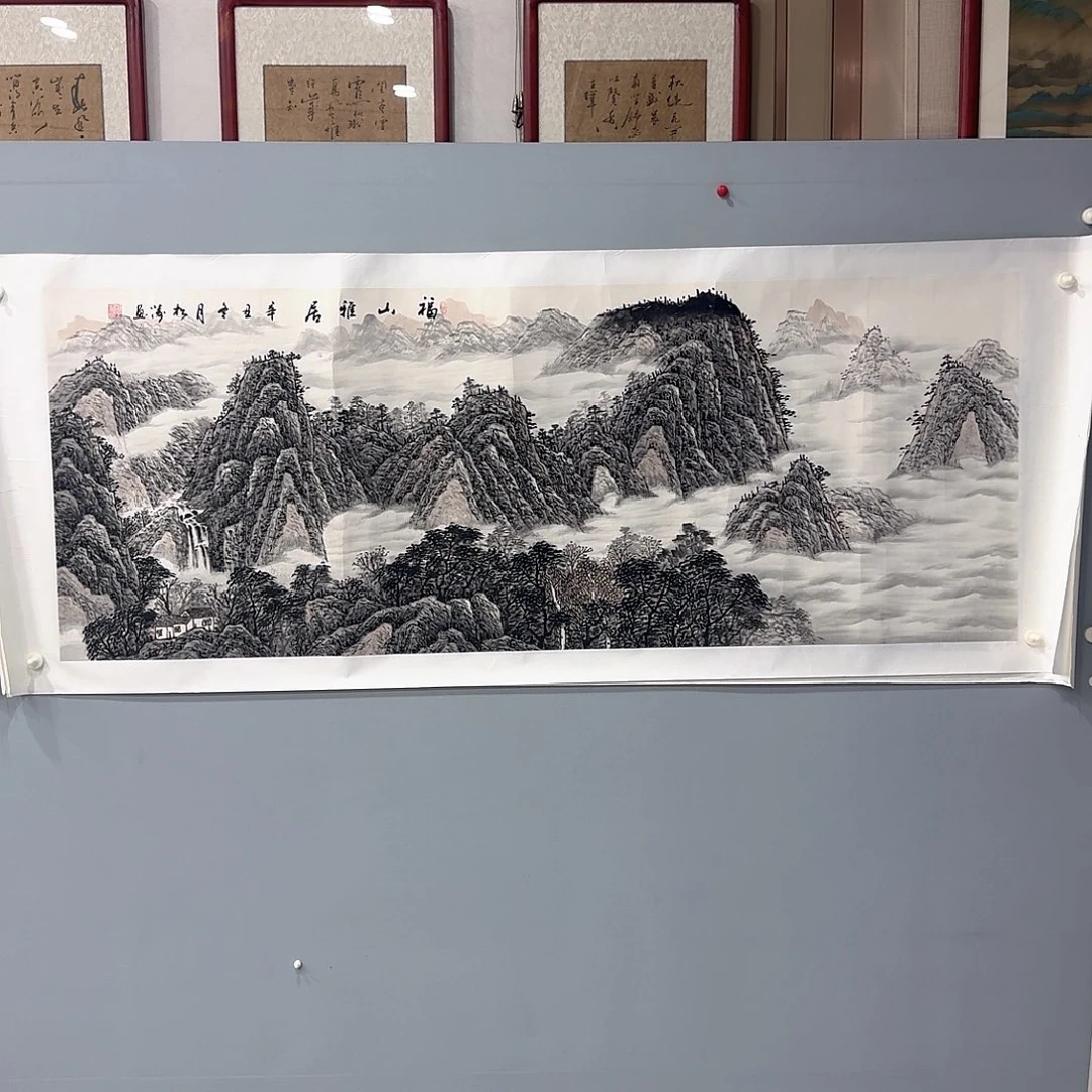 国画国画作品多次入选