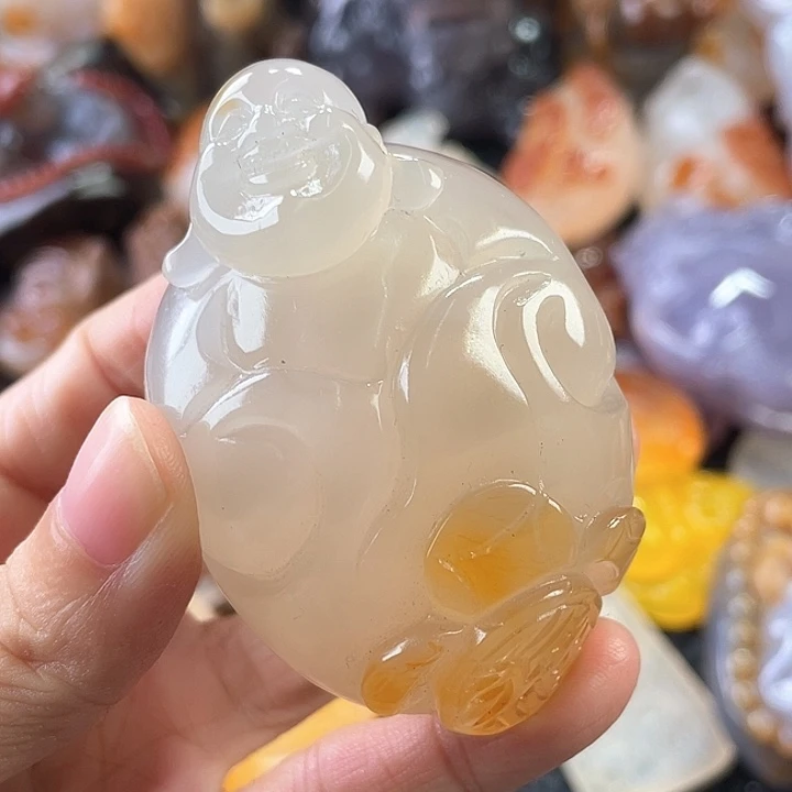 未镶嵌天然玛瑙/玉髓