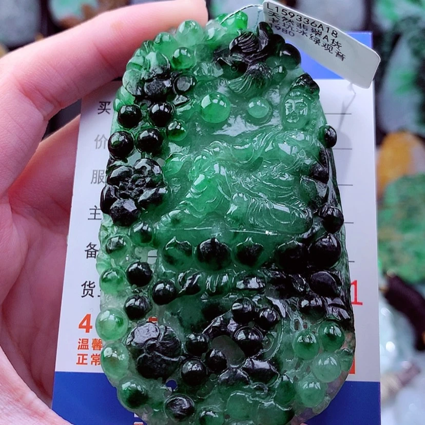 【闪购商品】翡翠颈饰未镶嵌挂件