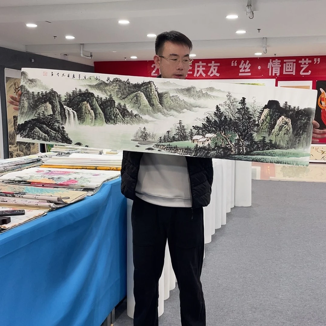 国画今天早上国画作品欣赏