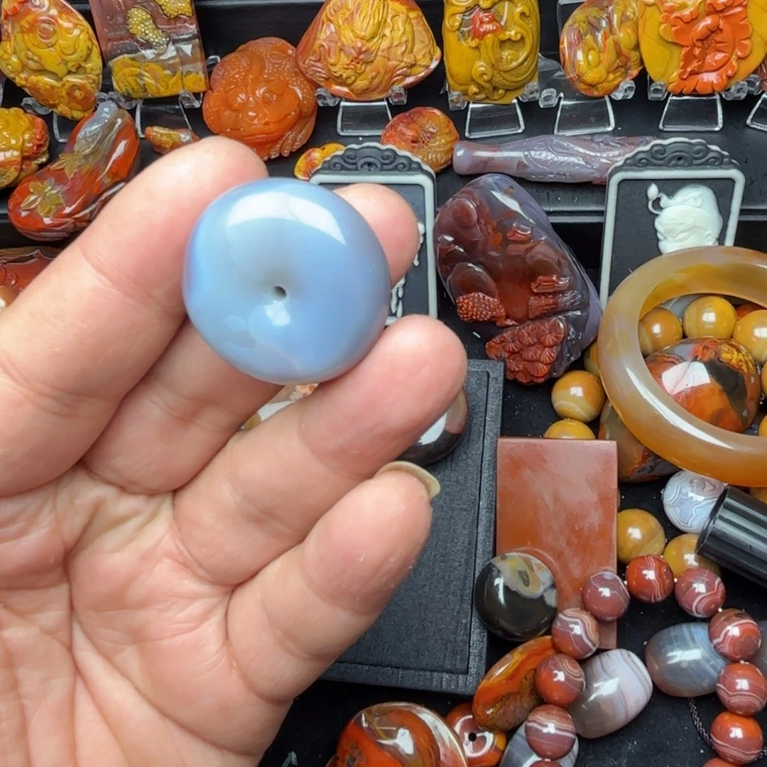 财***品玛瑙/玉髓未镶嵌玛瑙
