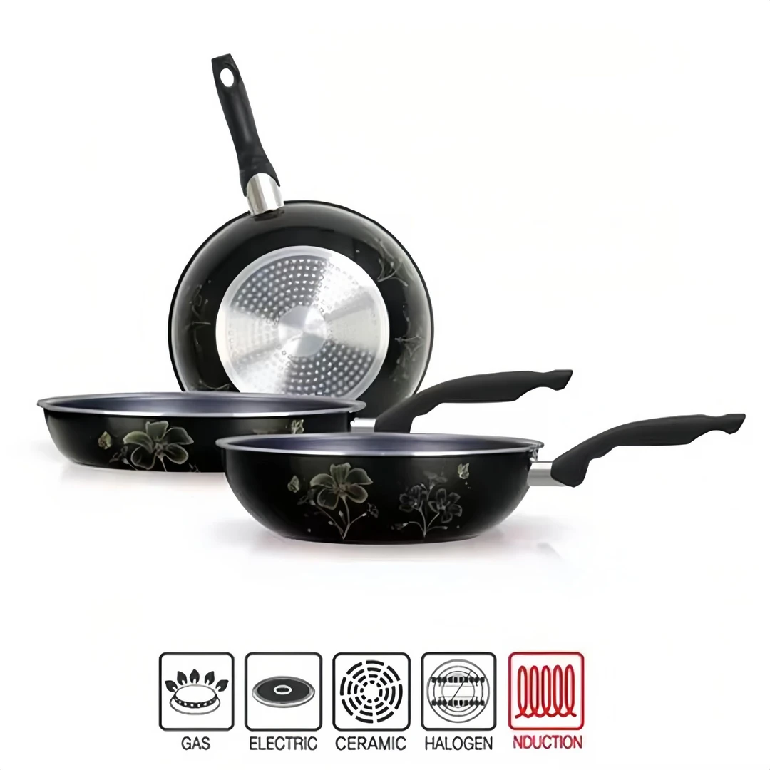 韩国进口-钻石涂层不粘炒锅,煎锅-无涂层汤锅