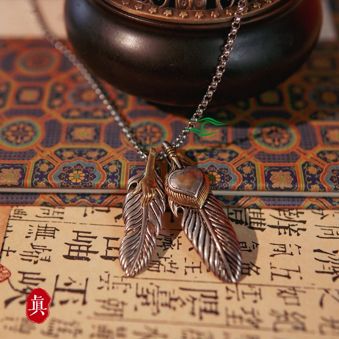 钛钢项链 叶抓米米时尚简约百搭项链 星