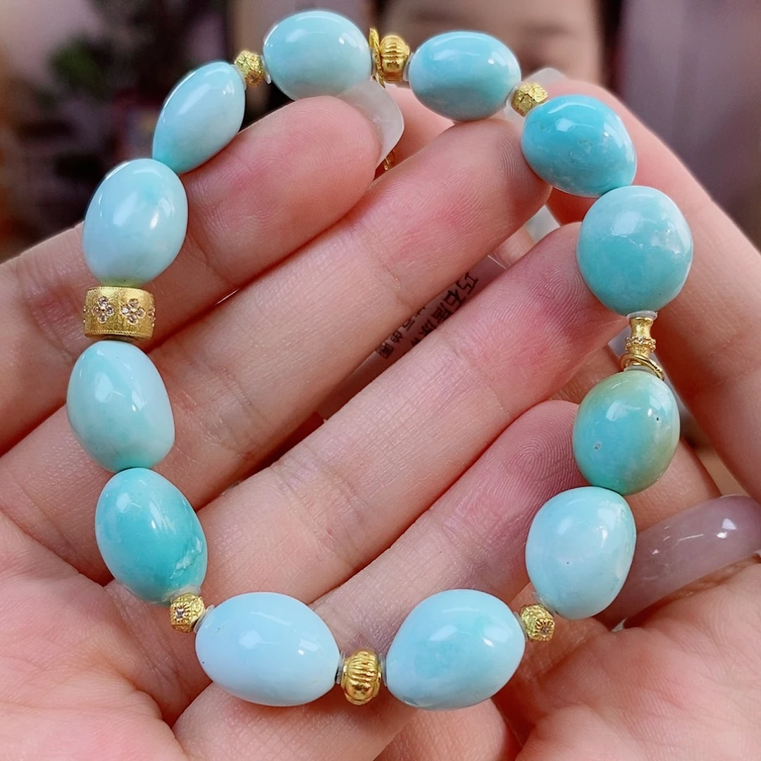 银S925镀金镶嵌绿松石珠宝奇石