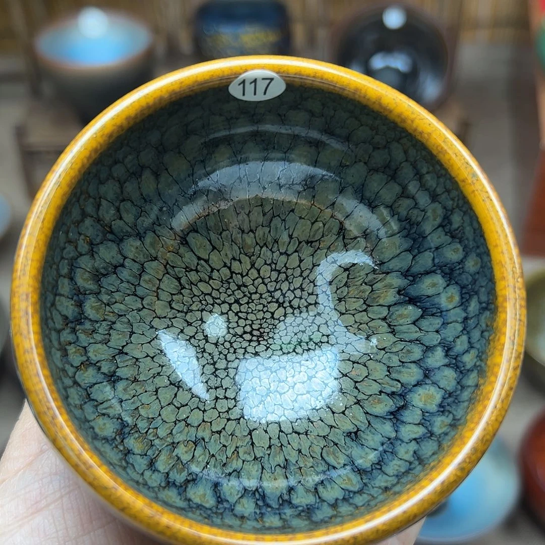 茶盏鹧鸪建盏主人杯
