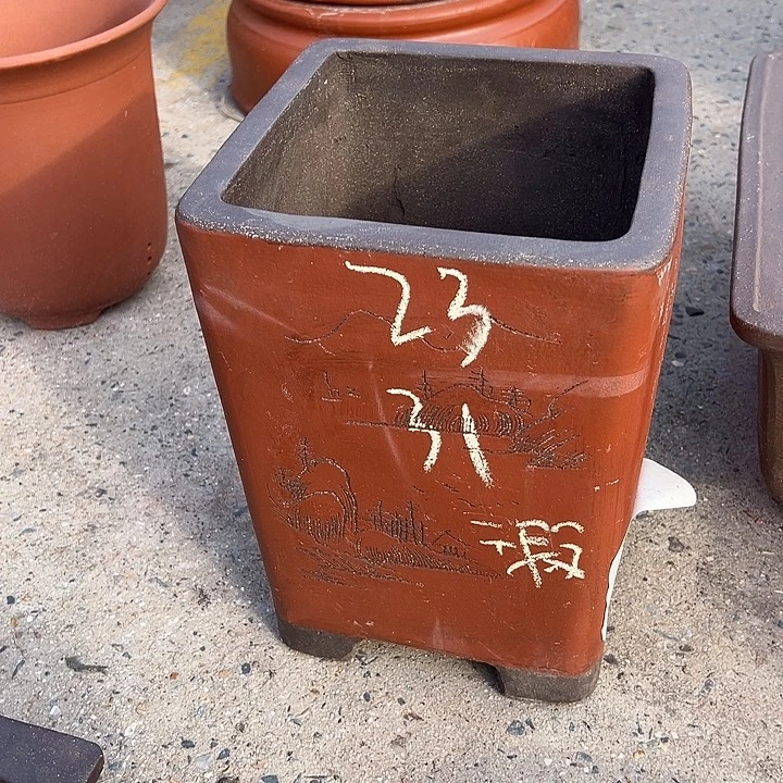 紫砂花盆透气花盆